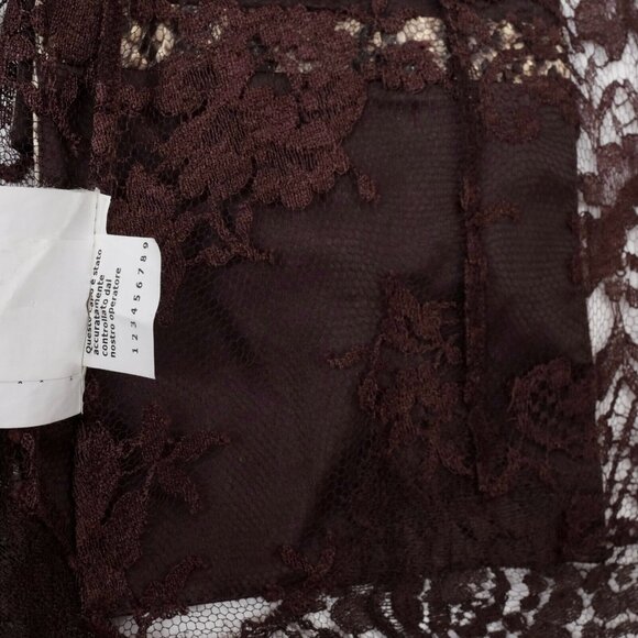 Dolce&Gabbana 42 US 6 python lace blouse jacket dress Sp 2005 snakeskin - Picture 13 of 16